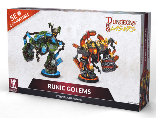 Dungeons & Lasers Runic Golems Eternal Guardians