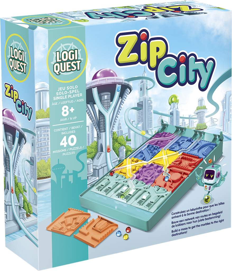 Logiquest Zip City - Breinbreker