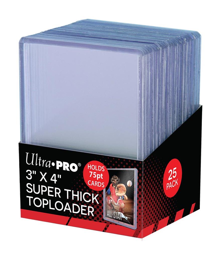 Toploaders 3x4 Clear Thick (25)