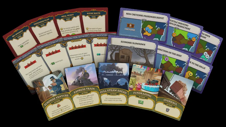 Lightning Train - Bordspel