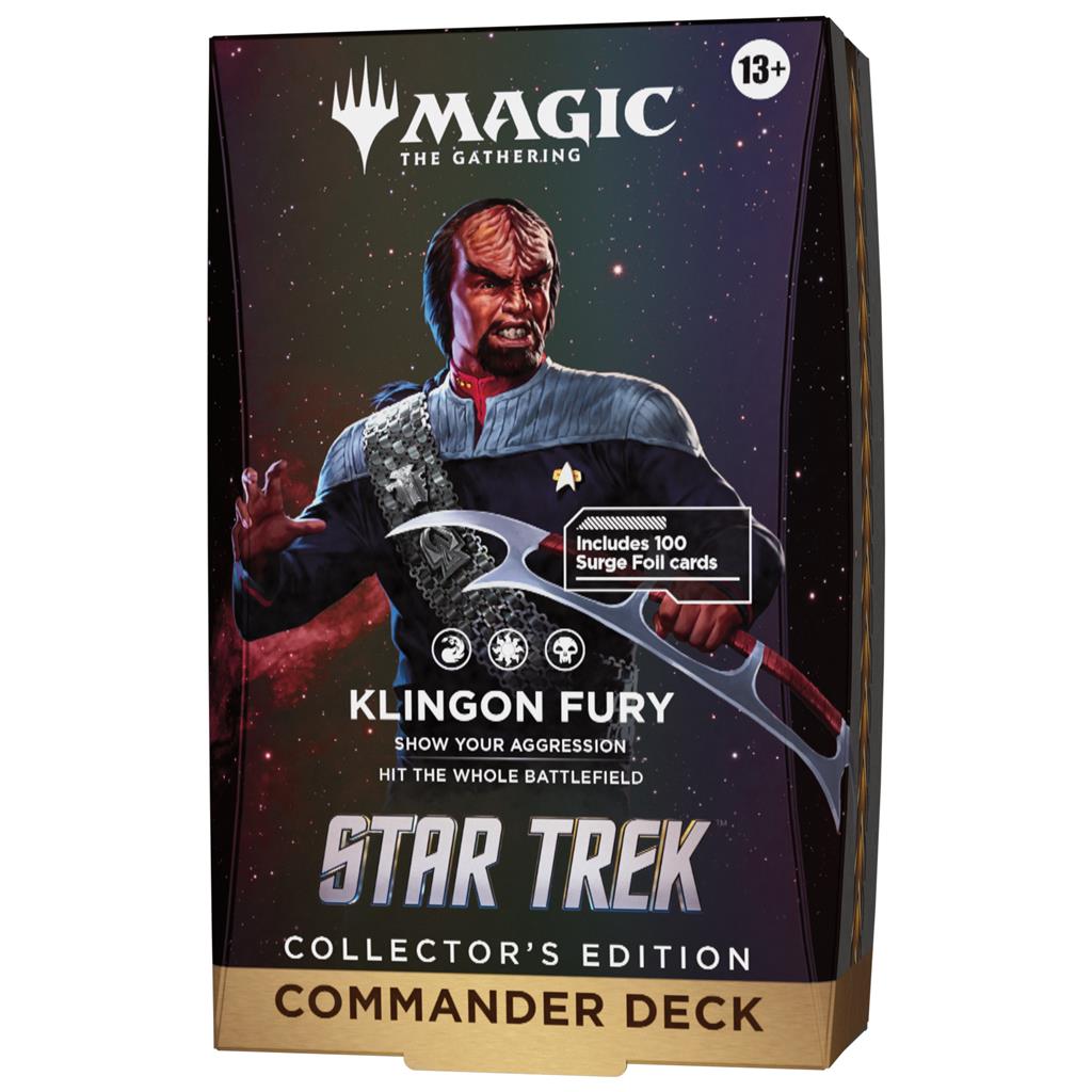 Magic: Star Trek - Collector’s Edition Commander Deck: Klingon Fury