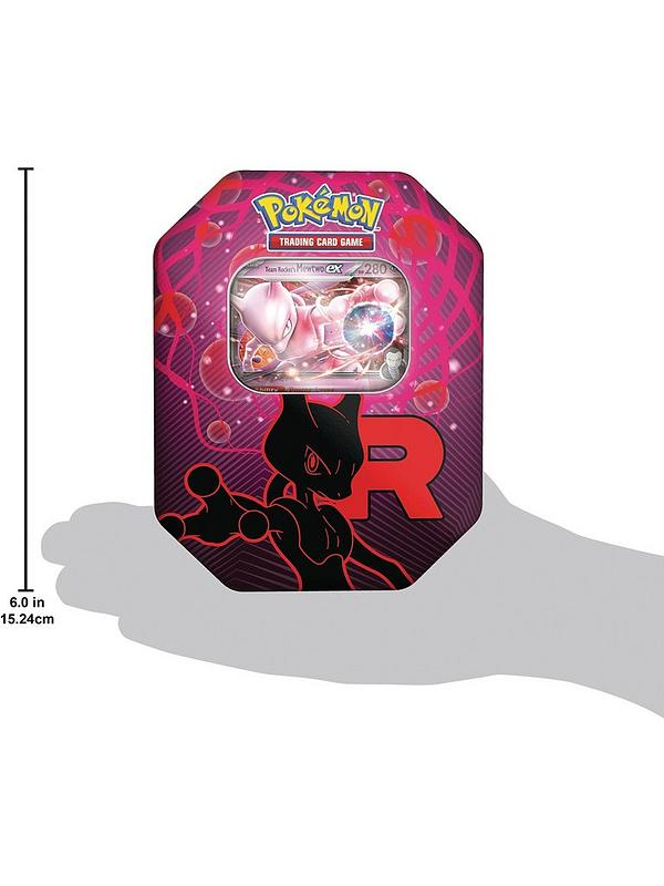 Pokemon: Team Rocket’s Mewtwo ex Tin
