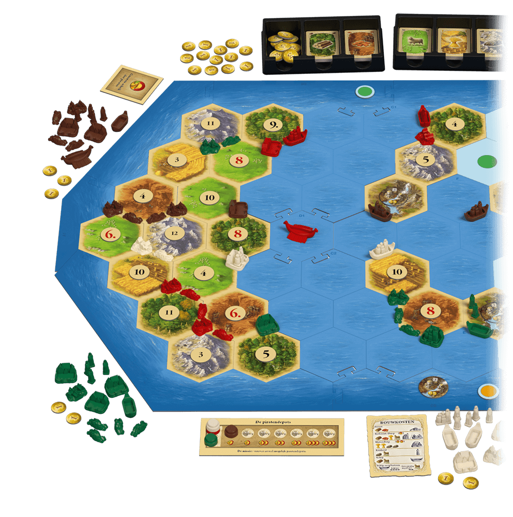 Catan: Piraten & Ontdekkers 5/6 spelers - Bordspel