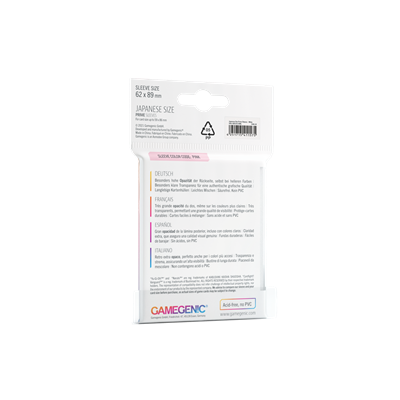 Sleeves Small (62x89) - White