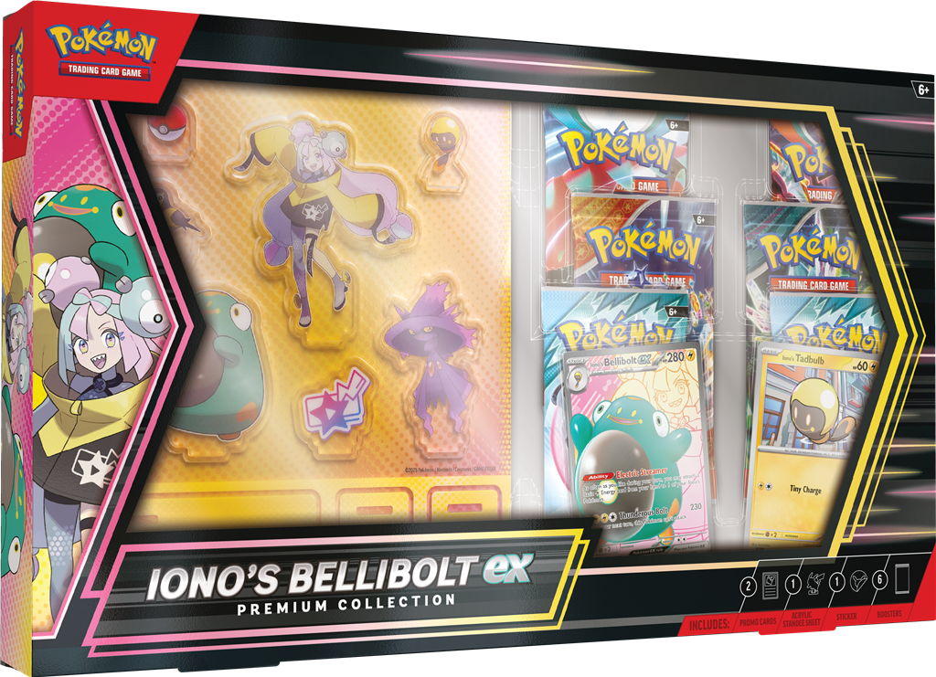 Pokemon: Iono's Bellibolt ex Premium Collection