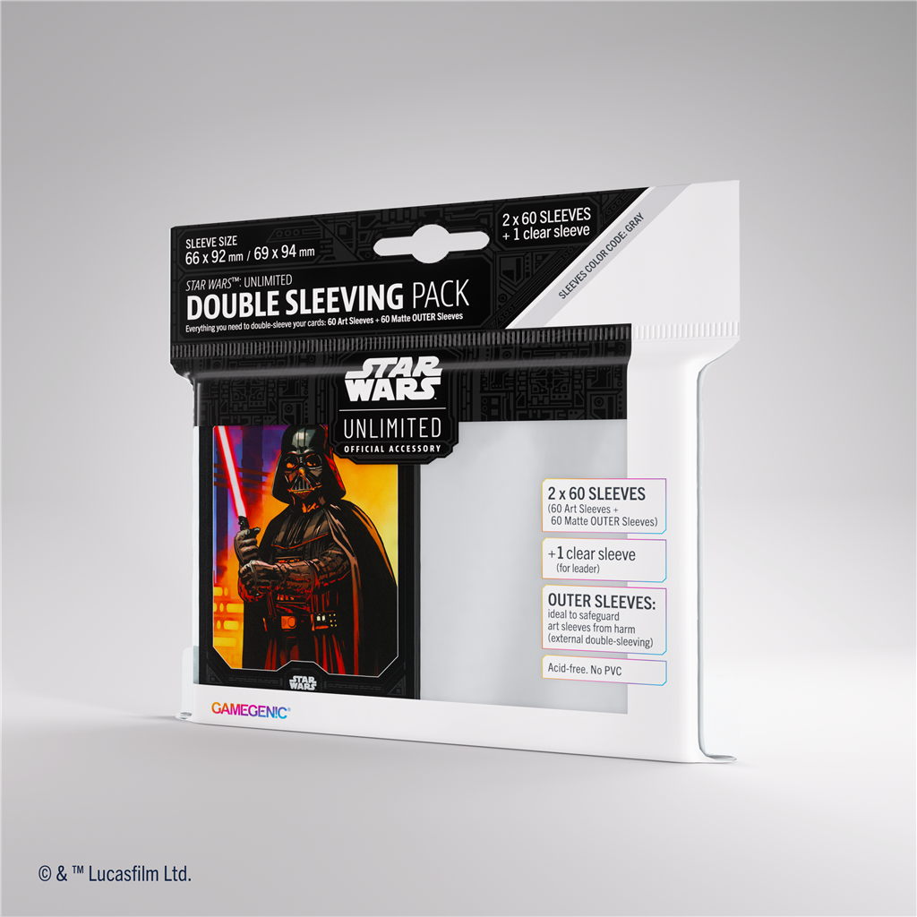 Star Wars Unlimited Double Sleeving Pack Darth Vader