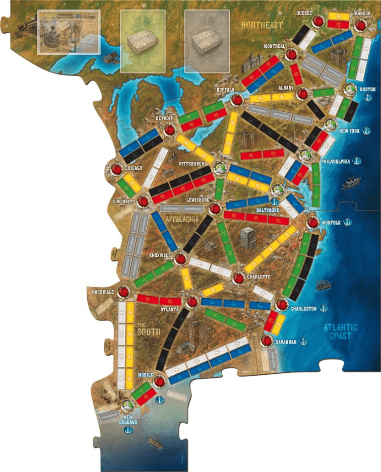 Koop Ticket to Ride Legacy Bestel TTR Legendes uit het Westen