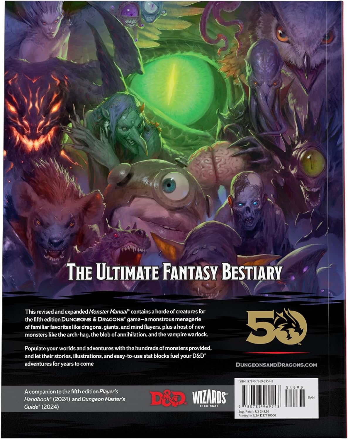 DnD 2024 Monster Manual Core Rulebook kopen