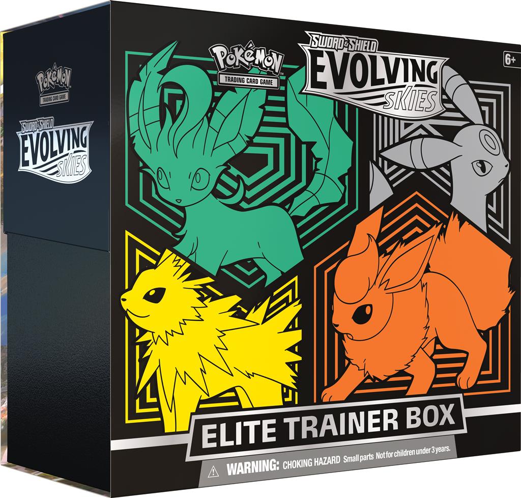 Pokemon: Evolving Skies - Elite Trainer Box - Umbreon, Flareon, Jolteon, Leafeon