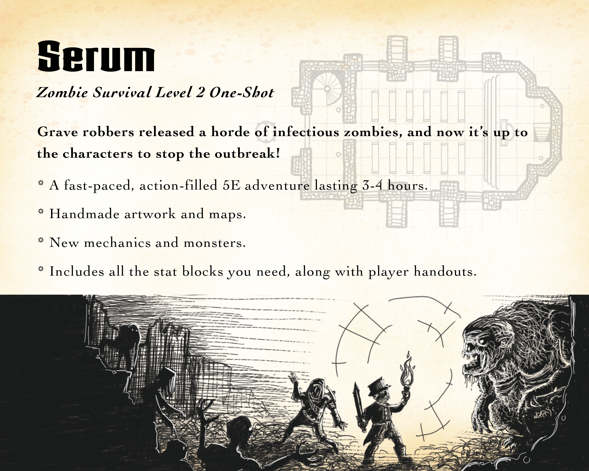 Zineshot #1 - Serum (A 5E Adventure)