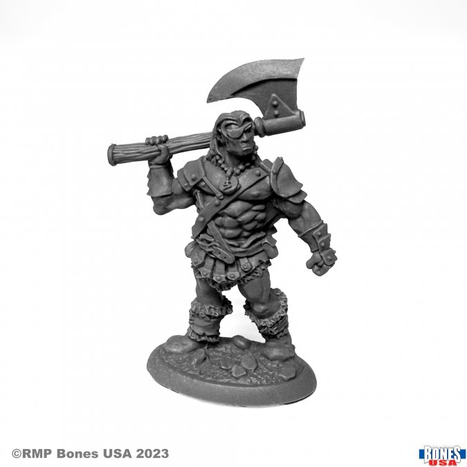 Bertok the Brave - Human Barbarian