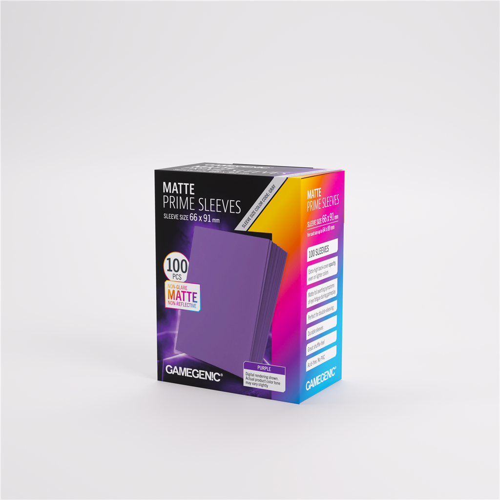 Sleeves: Pack Matte Prime Purple (100)