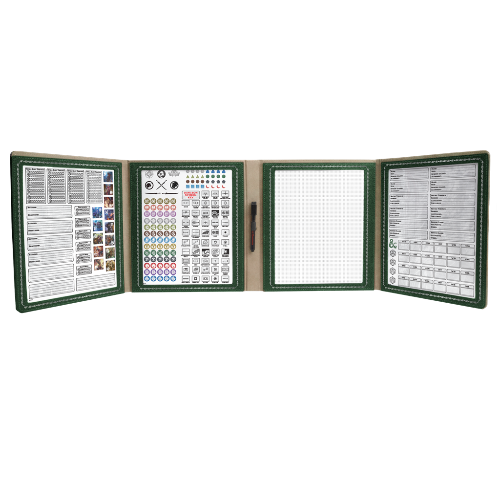 Artifacts Across Eternities: Drizzt & the Forgotten Realms Premium Dungeon Master's Screen for Dungeons & Dragons