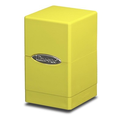Deckbox: Satin Tower Yellow