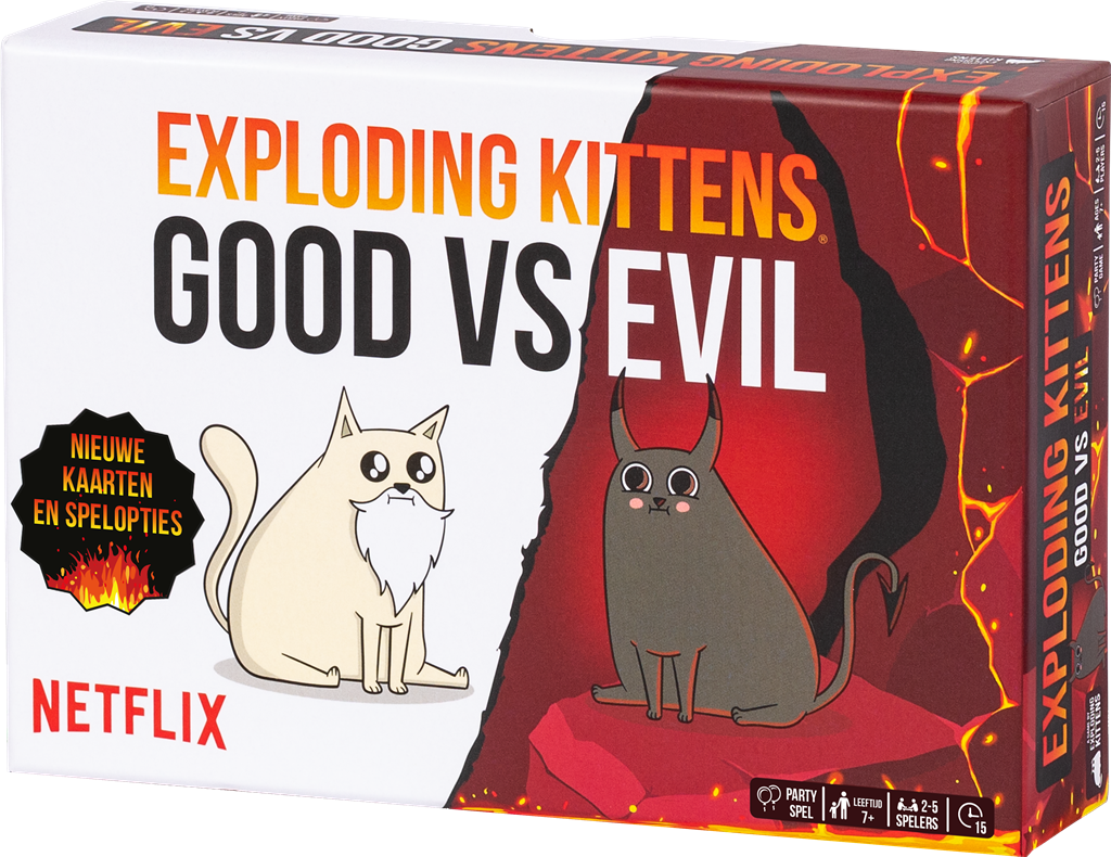 Exploding Kittens Good vs Evil NL