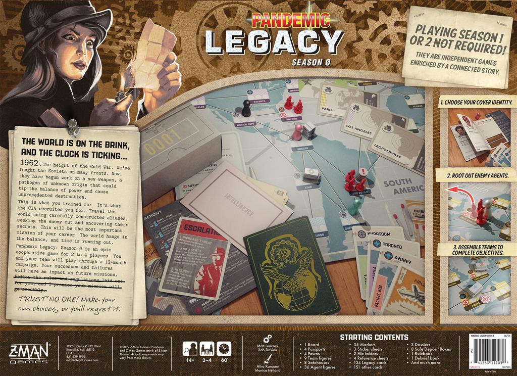 Pandemic Legacy Season 0