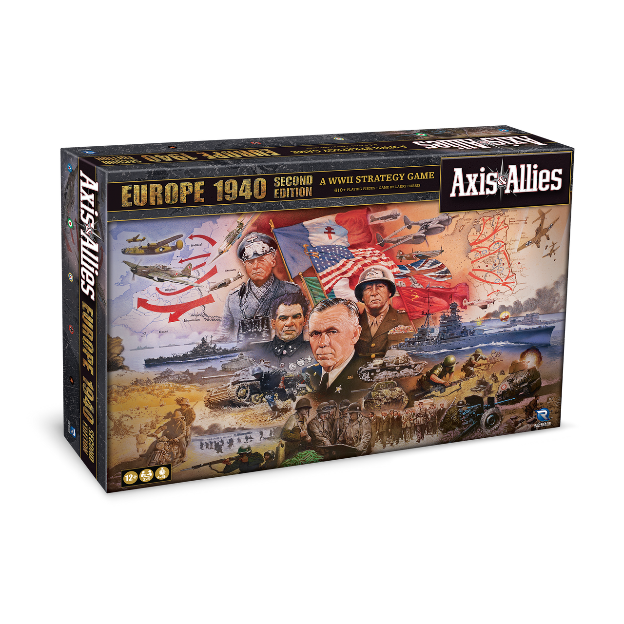 2de kans: Axis & Allies: 1940 Europe Second Edition (Doos beschadigd)