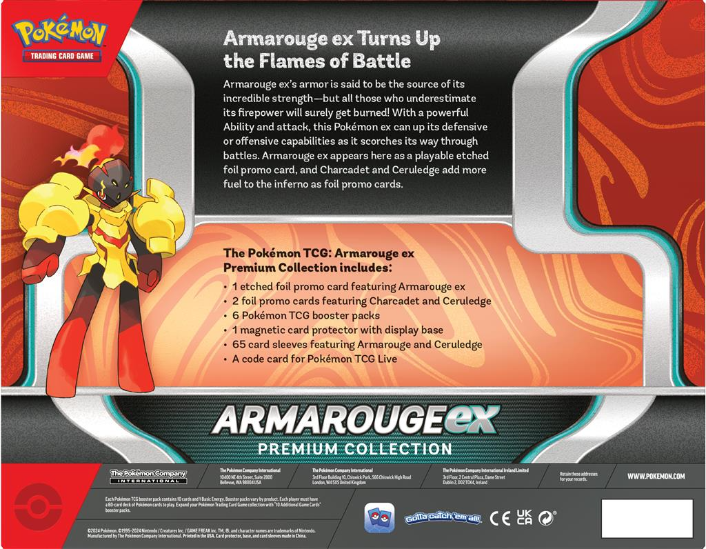 Pokemon EX Premium Collection - Armarouge EX