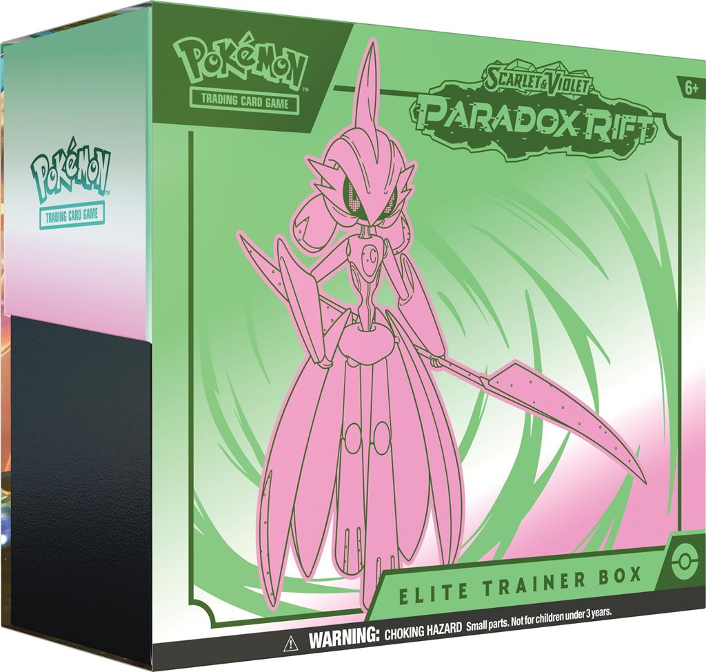 Pokemon: Paradox Rift Elite Trainer Box - Iron Valiant Pokemon: Paradox Rift Elite Trainer Box - Iron Valiant