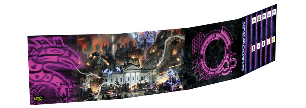 Shadowrun Sixth World Gamemaster Screen
