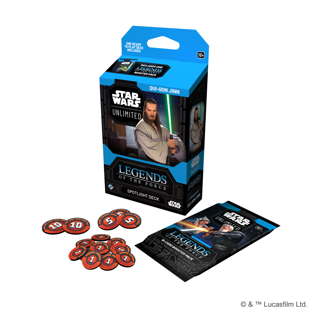 Star Wars: Unlimited: Legends of the Force - Deck Qui-Gonn Jinn