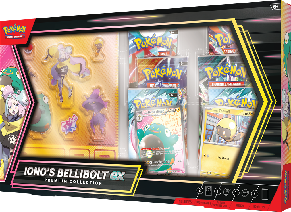 Pokemon: Iono's Bellibolt ex Premium Collection