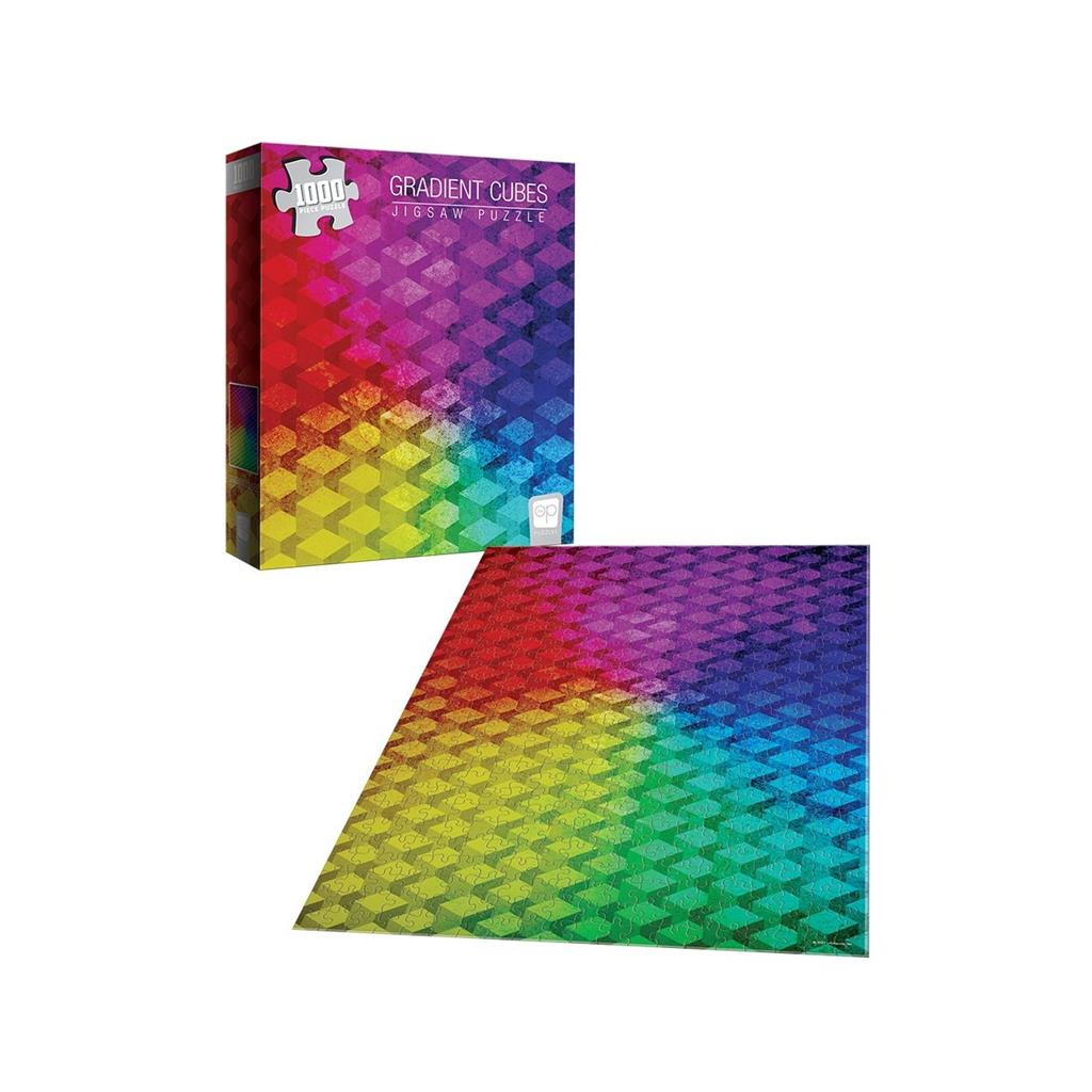 Gradient Cubes Puzzle 1000 pcs