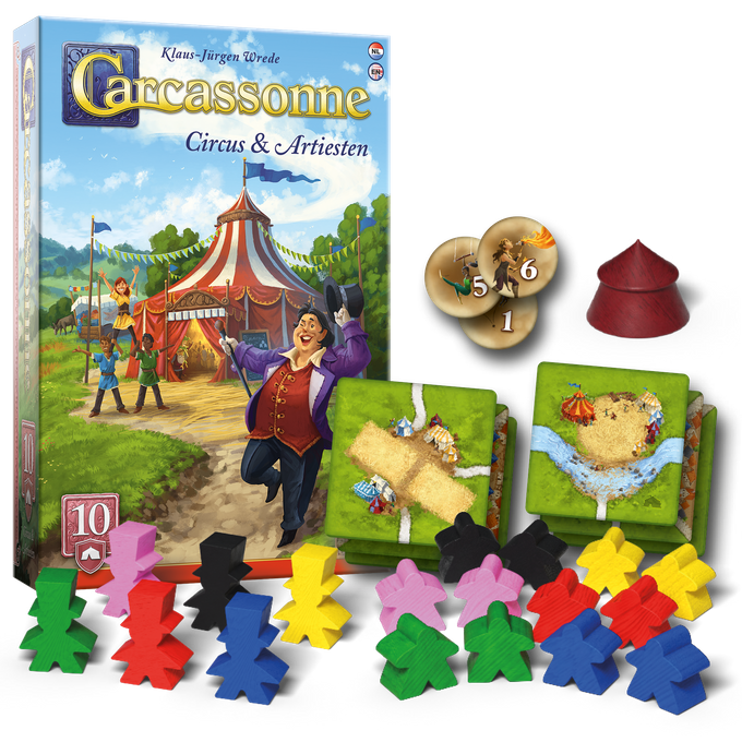 Carcassonne: Circus & Artiesten Uitbreiding