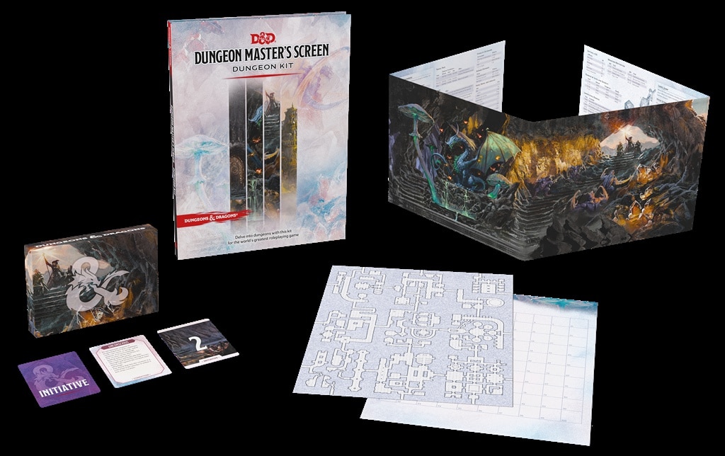 D&D 5.0: Dungeon Master's Screen Wilderness Kit Dungeon Kit