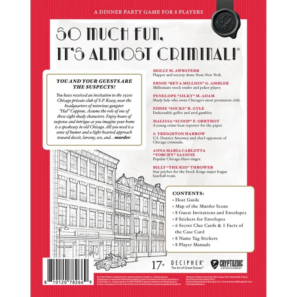 How to Host a Murder Chicago Caper