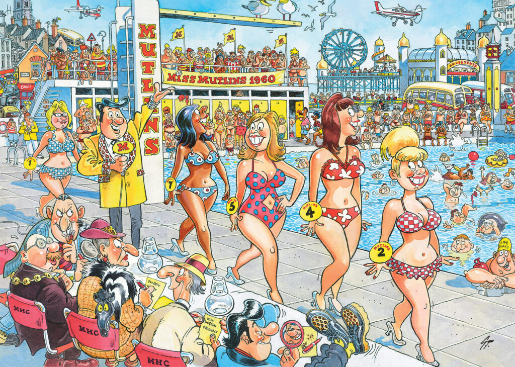 Wasgij Retro Destiny 9 – Topmodellen! (1000)