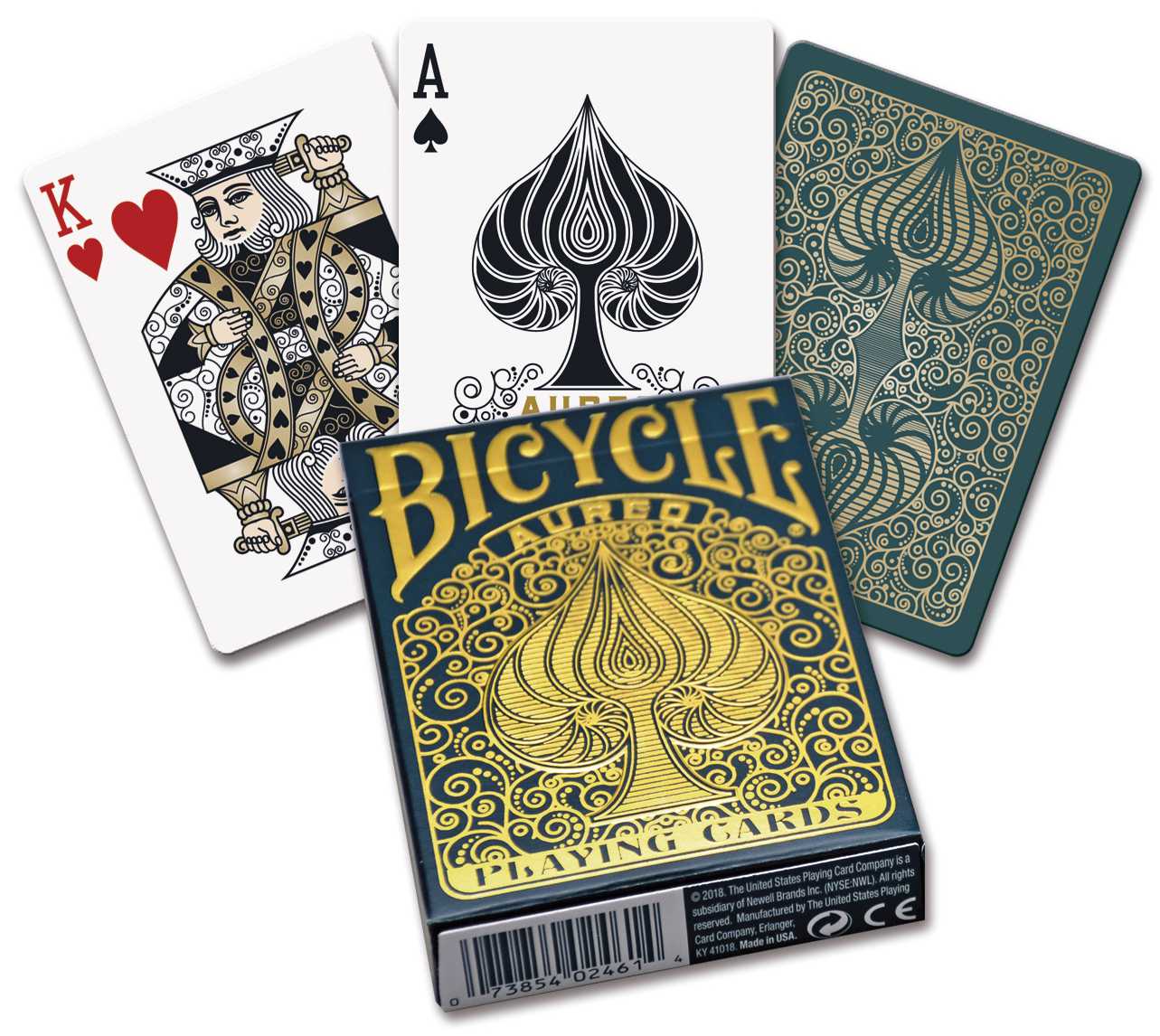 Pokerkaarten Bicycle Aureo Premium