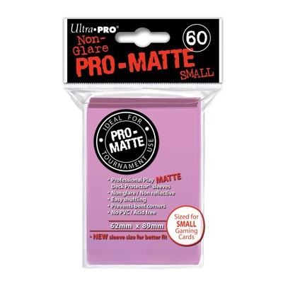 Sleeves: Pro-Matte Pink Small