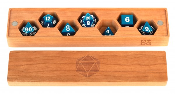 Wood Dice Vault - Cherry