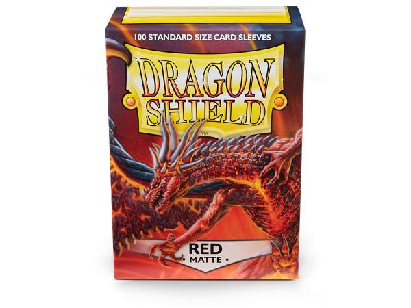 Dragon Shield - Standard: Red Matte (100)