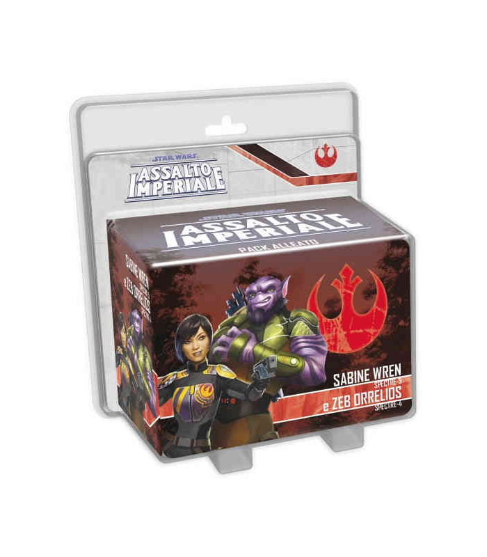 Star Wars Imperial Assault Sabine And Zeb Ally Pack