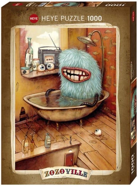 Puzzel Bathtub, Zozoville - 1000 stukjes