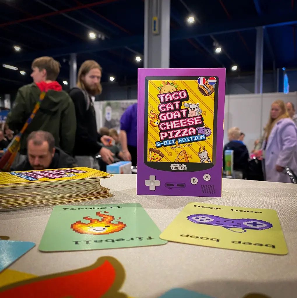 Taco Cat Goat Cheese Pizza - Kaartspel 8-bit Editie
