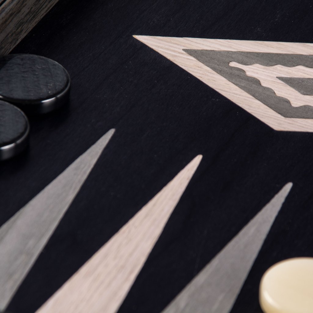 Backgammon: Pearly Grey Vavona - Large