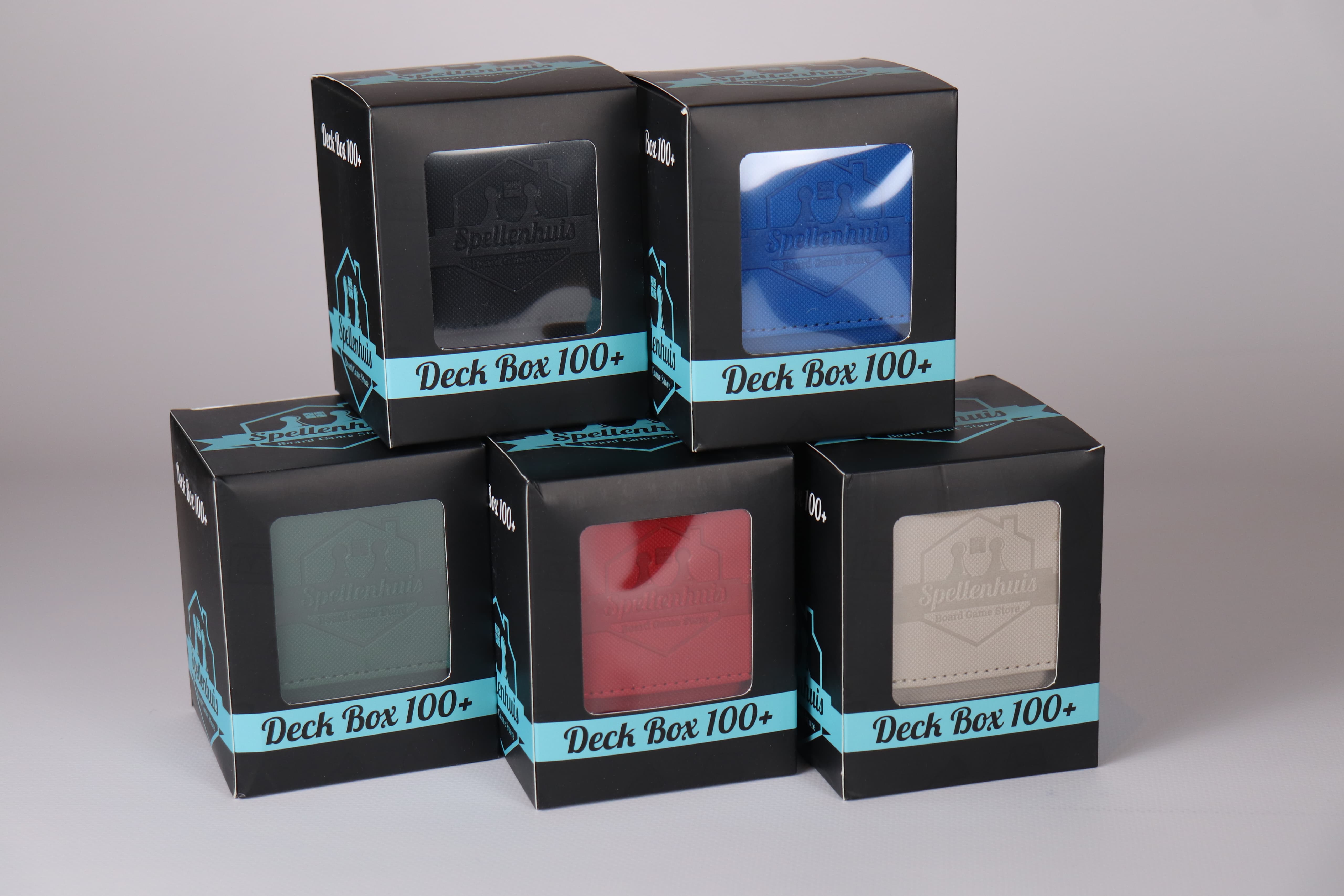 Spellenhuis Deck Box 100+ Black