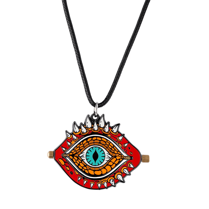 Dragon Blink D2 Necklace Red