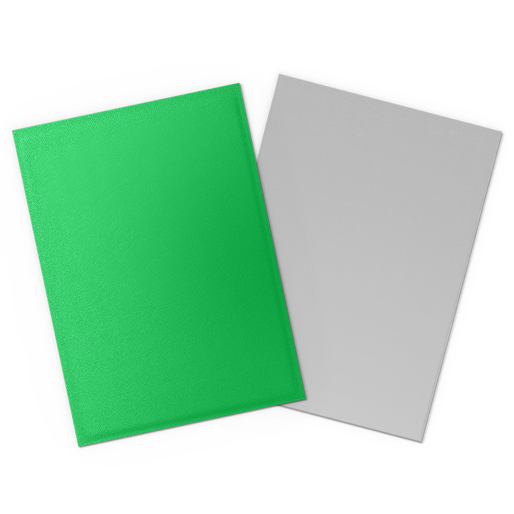 SLEEVES DS Matte Dual - Apple Green & Silver