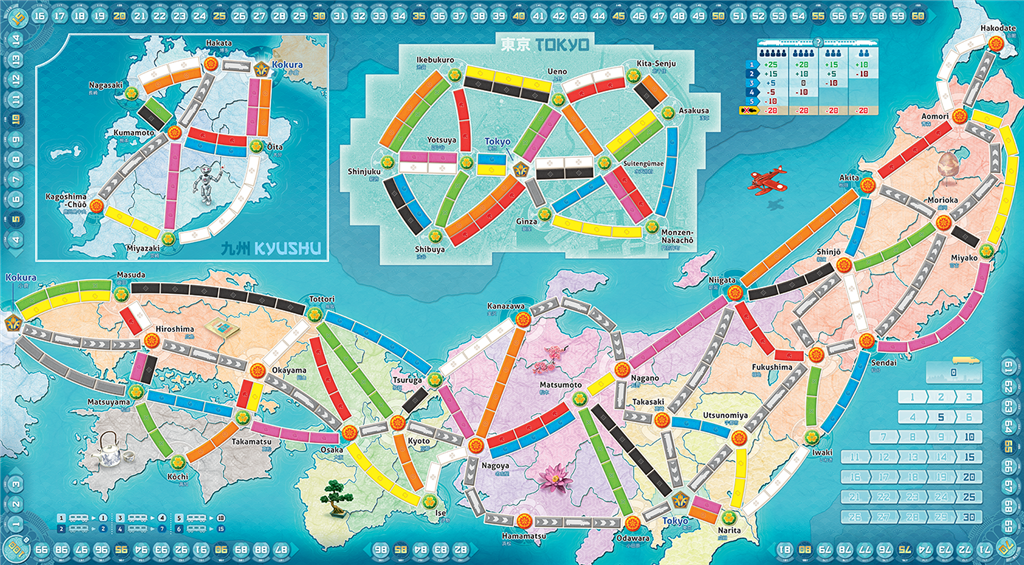 Ticket to Ride - Japan/Italy