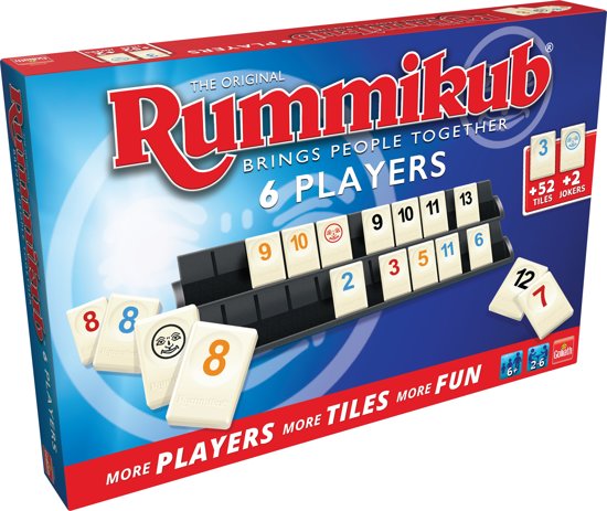 Rummikub - 6 personen