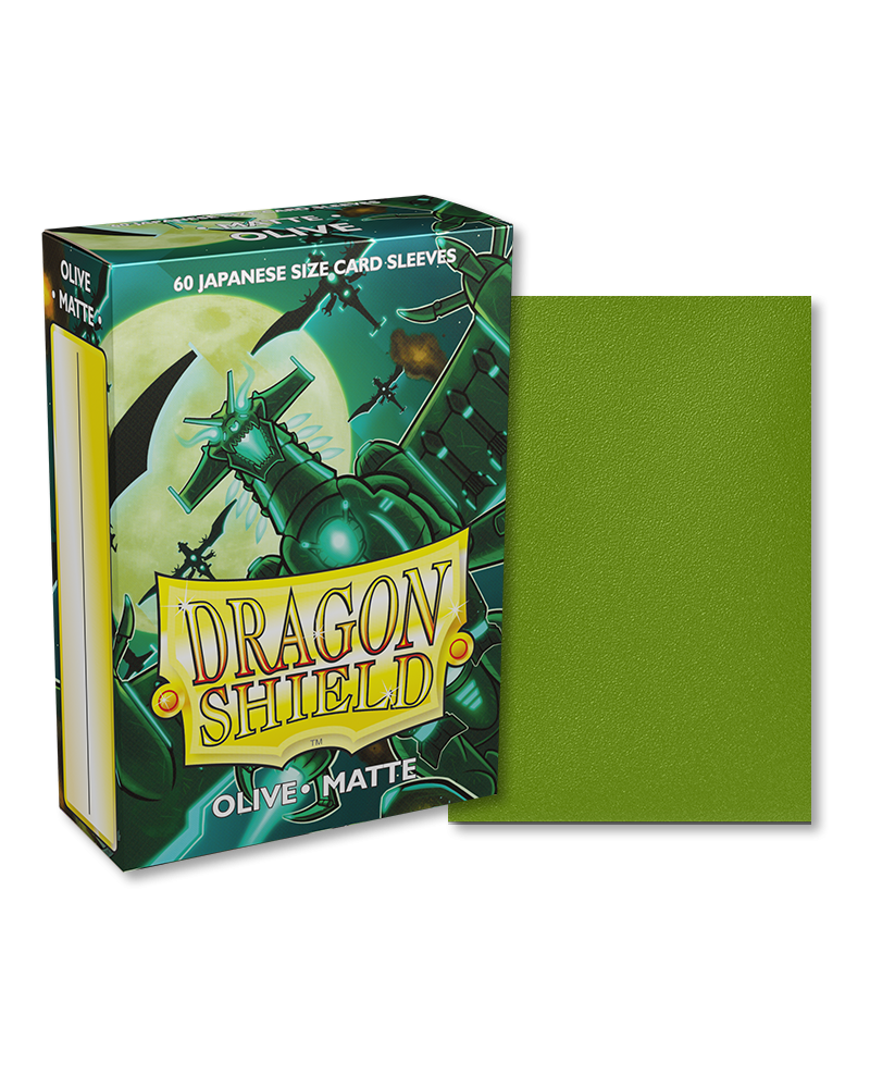Dragon Shield: Small - Olive Matte (60)
