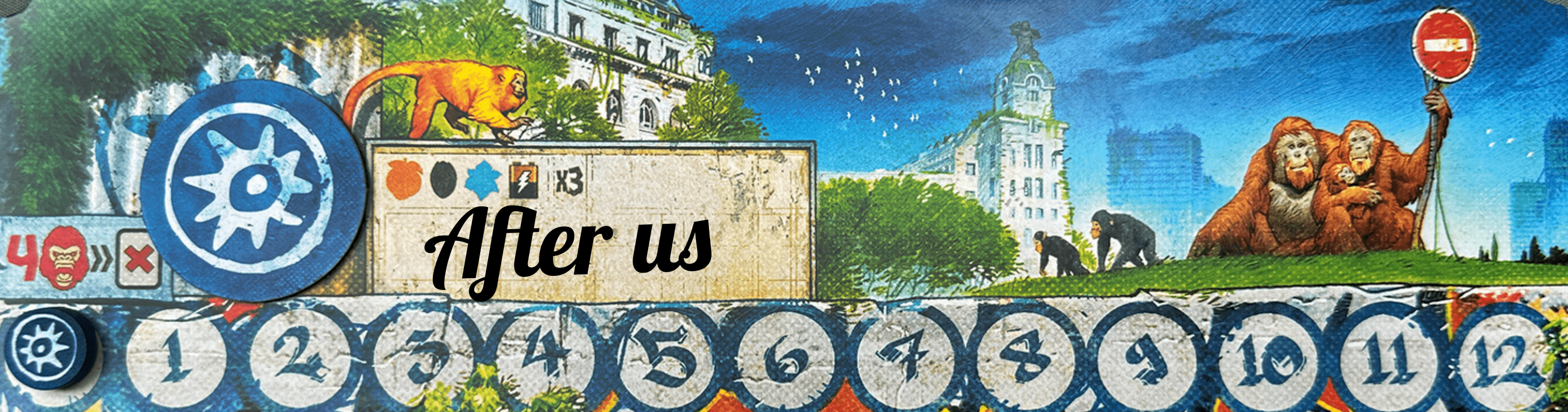 After Us, wat vinden we bij het Spellenhuis van dit spel?