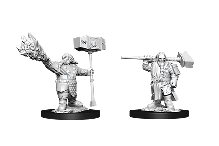 D&D Nolzur's Marvelous Miniatures - Male Dwarf Cleric