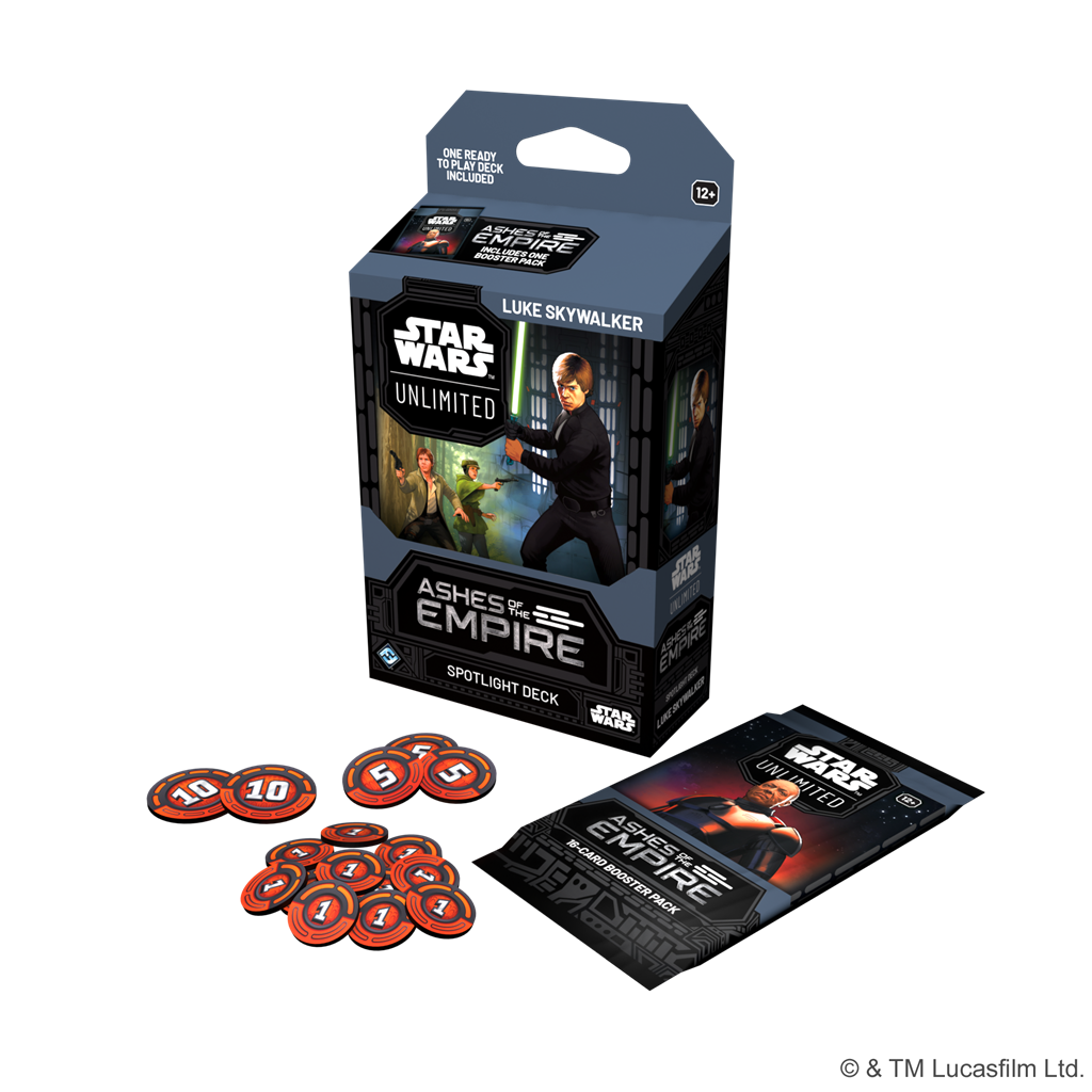 Star Wars: Unlimited - Ashes of the Empire - Spotlight Deck: Luke Skywalker