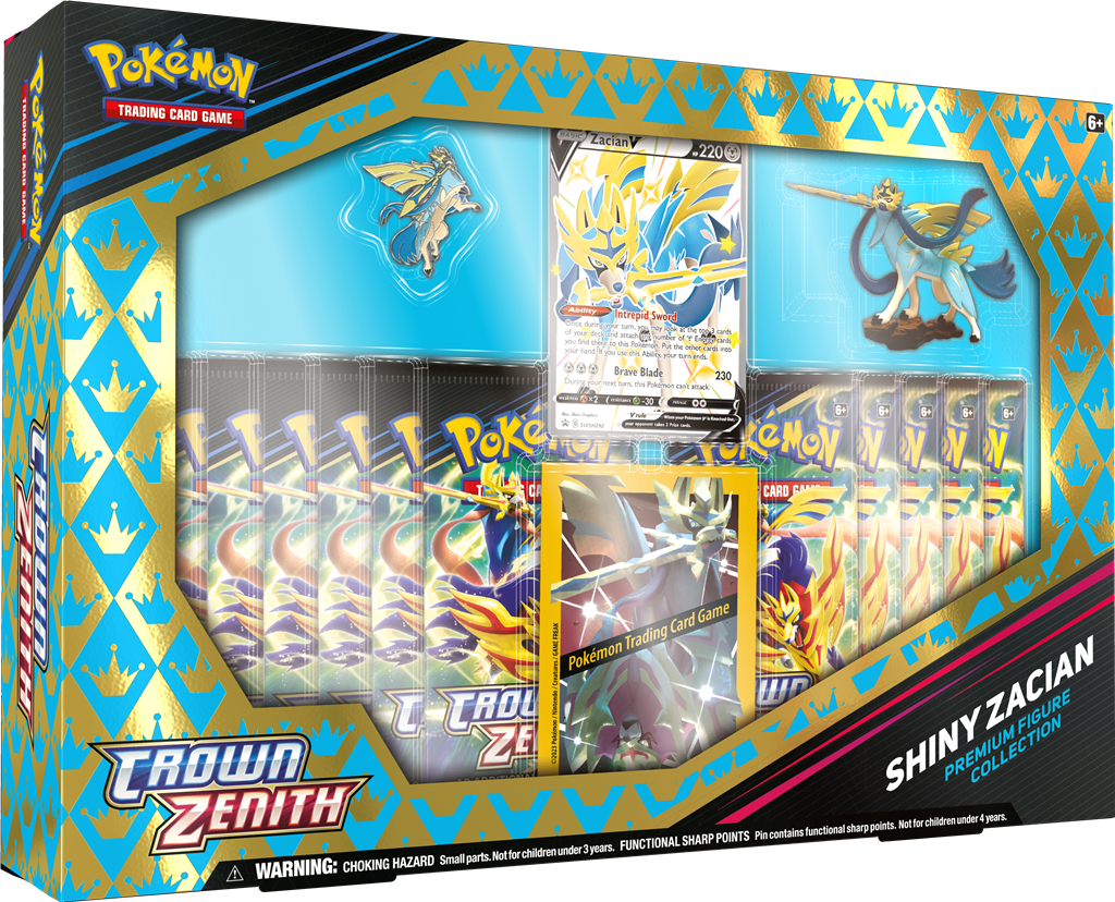 Pokemon: Crown Zenith Premium Figure Collection: Shiny Zacian