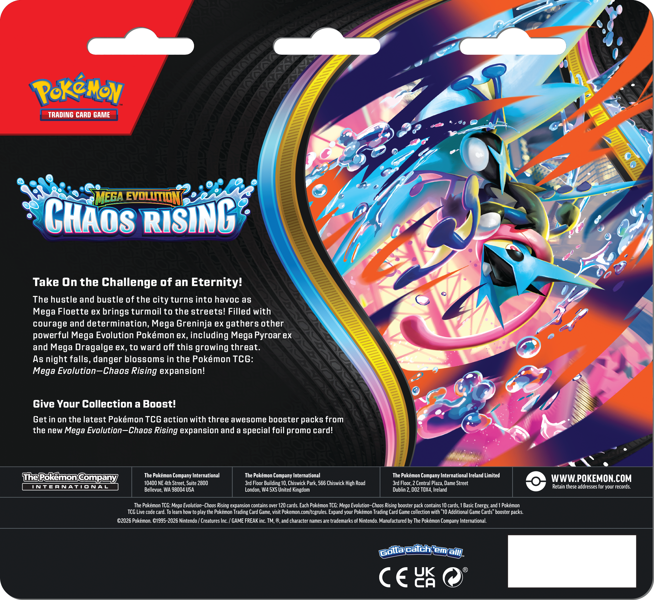 Pokemon: Chaos Rising - 3 Pack Blister - Charmeleon